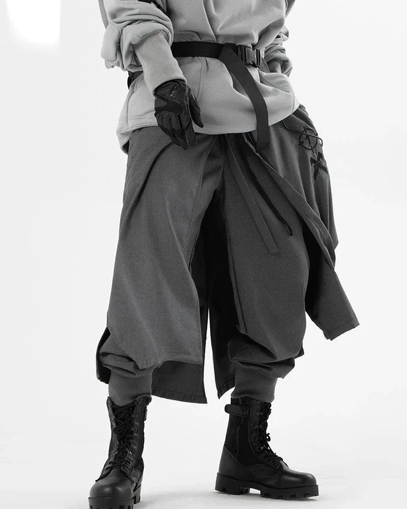 Neo-Samurai Combat Trousers -  cargo pants - Neo-Samurai Combat Trousers for Unique Style