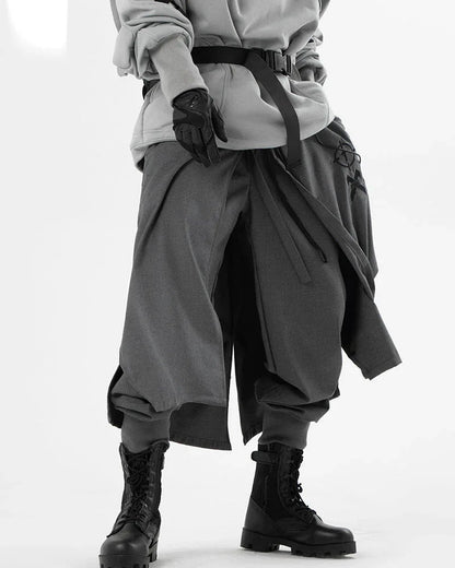 Neo-Samurai Combat Trousers -  cargo pants - Neo-Samurai Combat Trousers for Unique Style