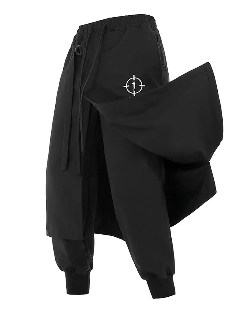 Neo-Samurai Combat Trousers -  futuristic pants - Neo-Samurai Combat Trousers for Unique Style