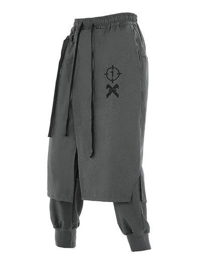 Neo-Samurai Combat Trousers -  loose pants - Neo-Samurai Combat Trousers for Unique Style