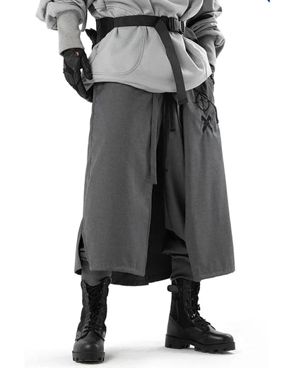 Neo-Samurai Combat Trousers - ninja techwear - Neo-Samurai Combat Trousers for Unique Style