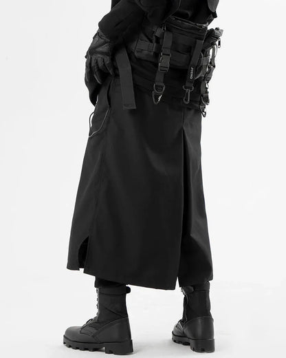 Neo-Samurai Combat Trousers - techwear-core - Neo-Samurai Combat Trousers for Unique Style