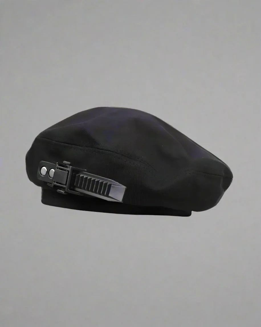 Neon Cyberpunk Beret Accessory -  adjustable beret - Neon Cyberpunk Beret for Everyday Techwear