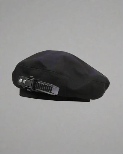 Neon Cyberpunk Beret Accessory -  adjustable beret - Neon Cyberpunk Beret for Everyday Techwear