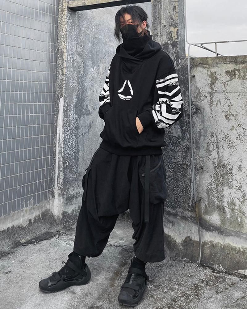 Neon Dreams Cyberpunk Hoodie -  durable fabric hoodie - Neon Dreams Cyberpunk Hoodie for Everyday Comfort