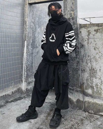Neon Dreams Cyberpunk Hoodie -  durable fabric hoodie - Neon Dreams Cyberpunk Hoodie for Everyday Comfort