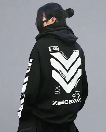 Neon Dreams Cyberpunk Hoodie - cyberpunk - Neon Dreams Cyberpunk Hoodie for Everyday Comfort