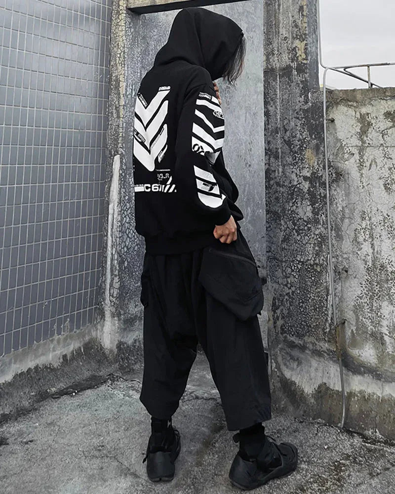 Neon Dreams Cyberpunk Hoodie -  hoodie - Neon Dreams Cyberpunk Hoodie for Everyday Comfort