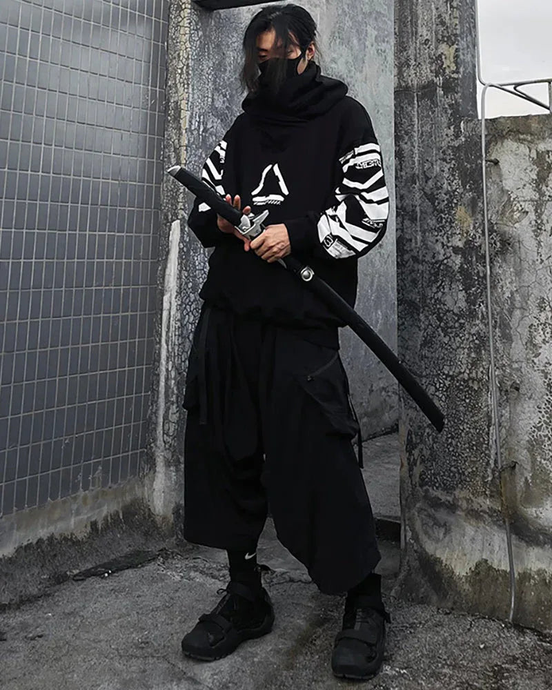 Neon Dreams Cyberpunk Hoodie -  comfy urban wear - Neon Dreams Cyberpunk Hoodie for Everyday Comfort
