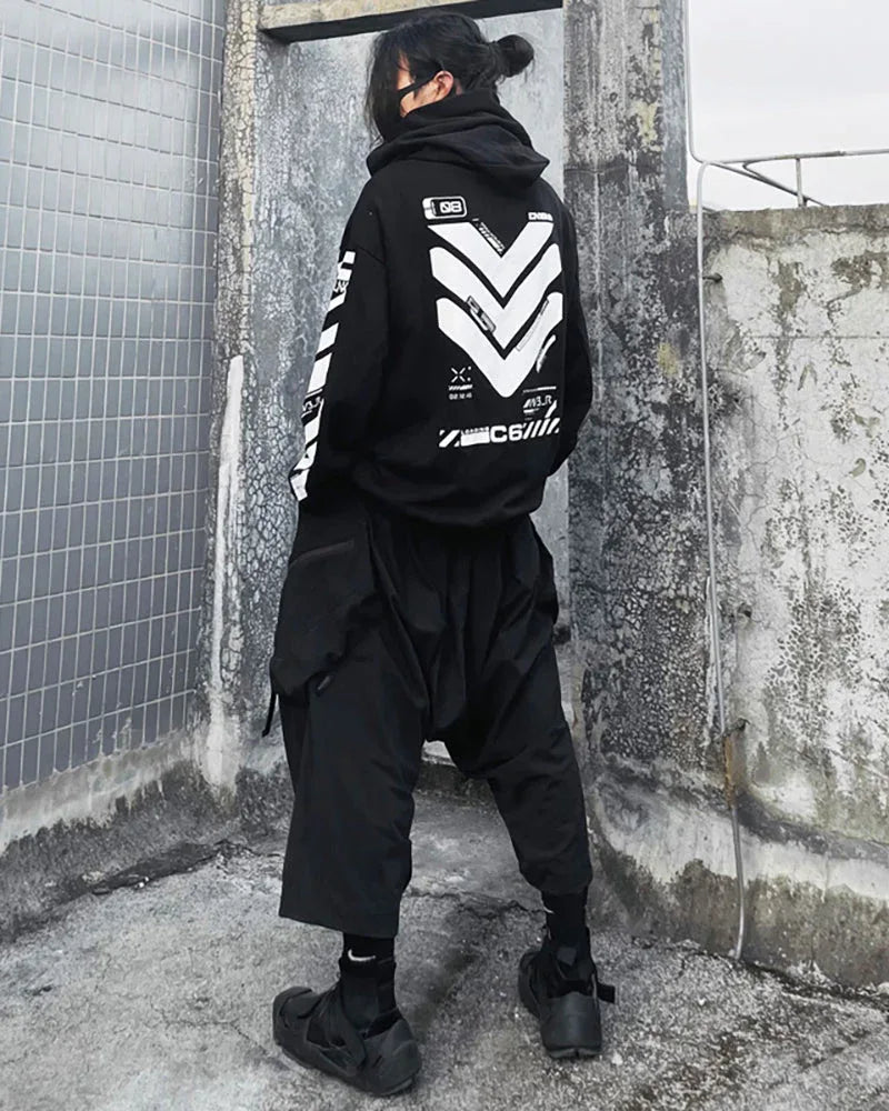 Neon Dreams Cyberpunk Hoodie -  stylish streetwear - Neon Dreams Cyberpunk Hoodie for Everyday Comfort
