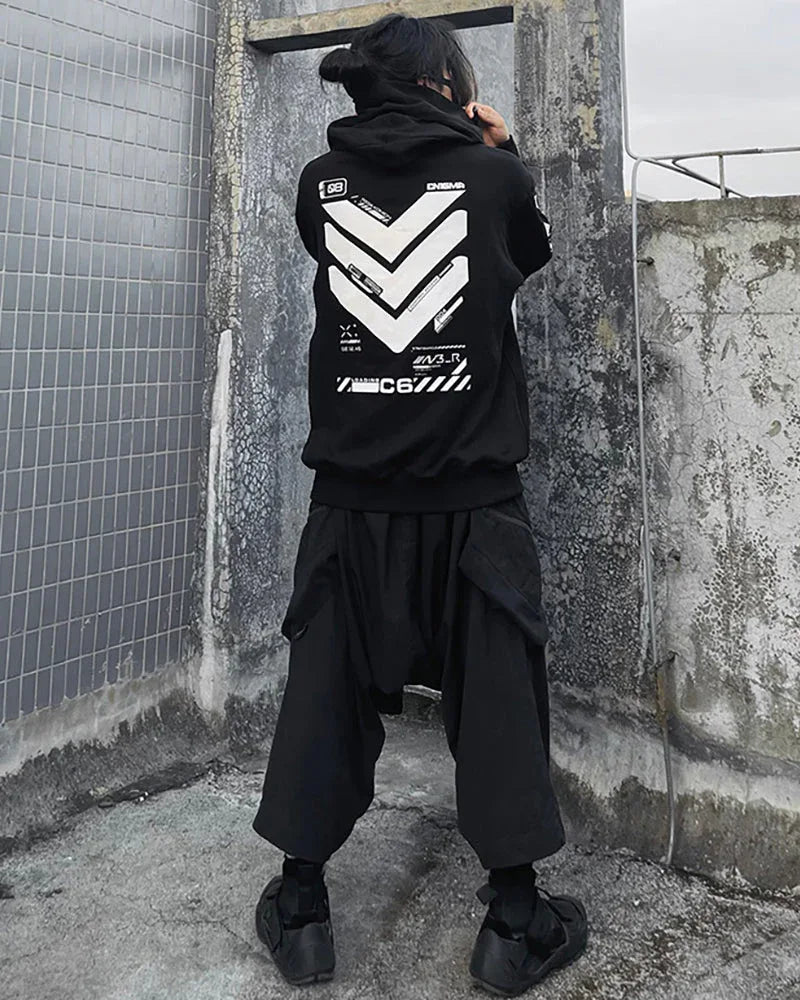 Neon Dreams Cyberpunk Hoodie - cyberpunk - Neon Dreams Cyberpunk Hoodie for Everyday Comfort