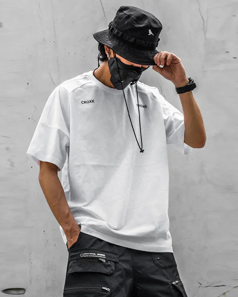 Neon Visions Graphic T-Shirt -  durable graphic tee - Futuristic Cyberpunk Graphic T-Shirt for Comfort