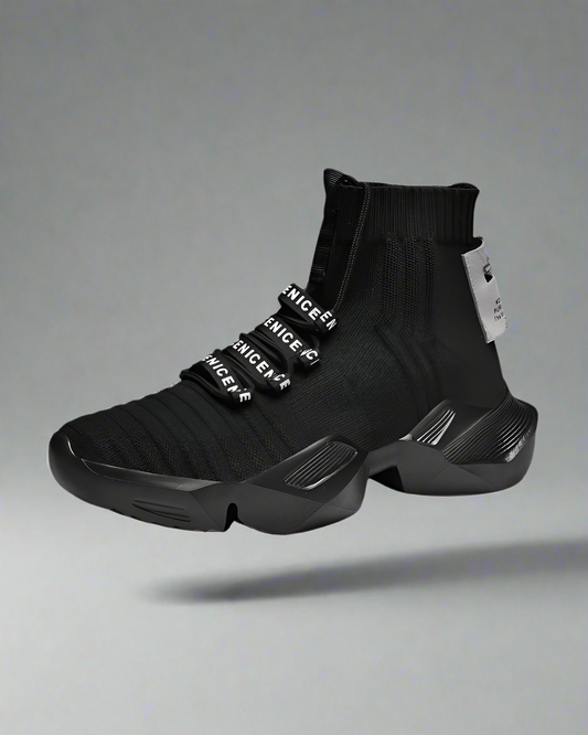 Next-Gen Comfort Sneakers - futuristic sneakers - Stylish Comfort Sneakers with Cushioning Soles