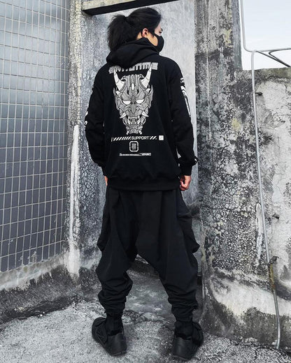 Next-Gen Hannya Ninja Hoodie -  hoodie - Next-Gen Hannya Ninja Hoodie for Street Style