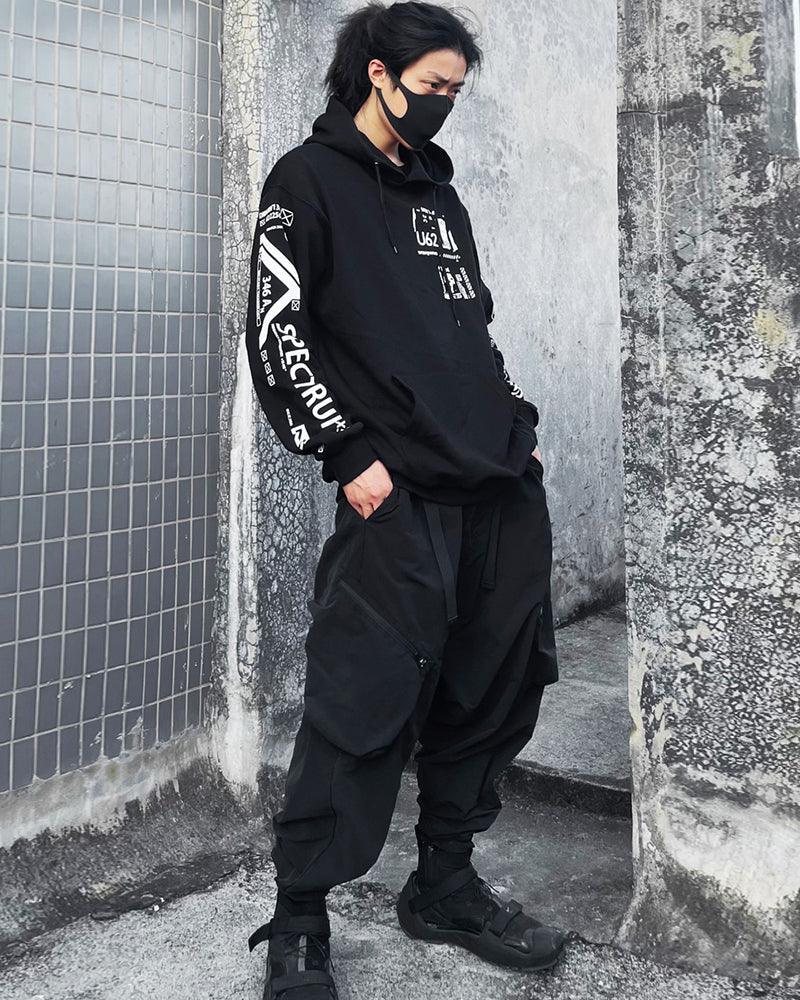 Next-Gen Hannya Ninja Hoodie -  modern street fashion - Next-Gen Hannya Ninja Hoodie for Street Style