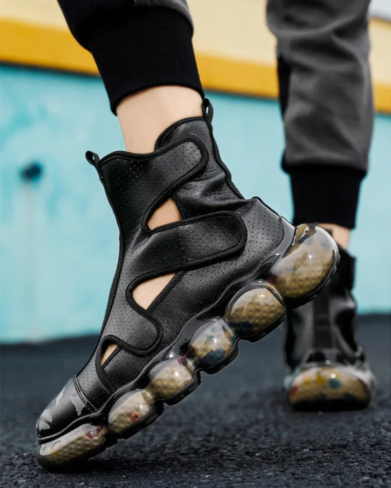 Next-Gen High-Top Sandal Kicks -  everyday wear sandals - Next-Gen High-Top Sandal Kicks for Everyday Wear