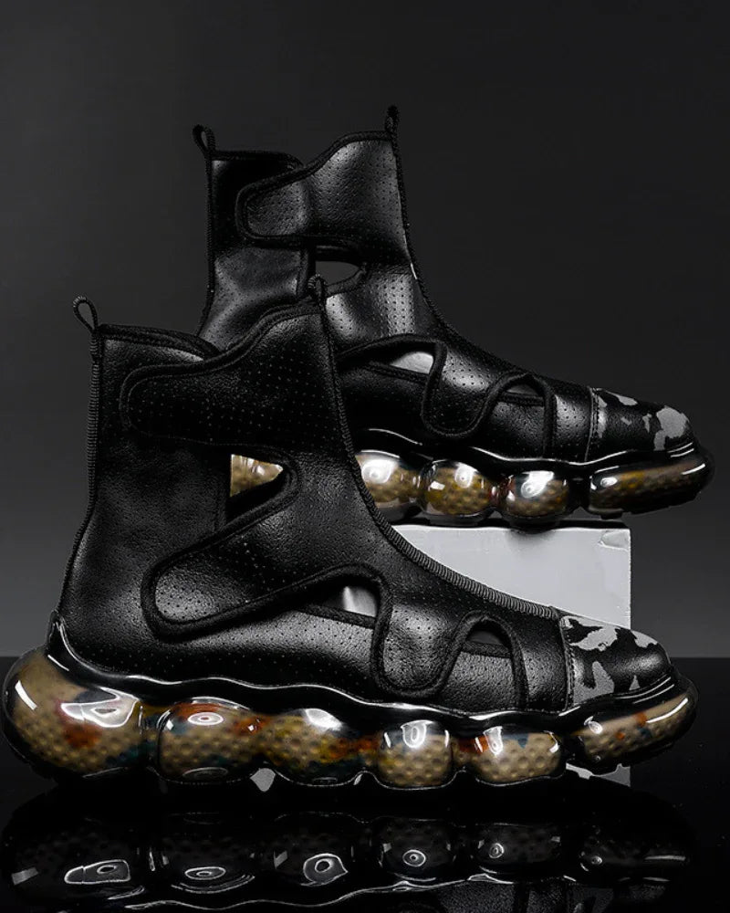 Next-Gen High-Top Sandal Kicks -  functional footwear - Next-Gen High-Top Sandal Kicks for Everyday Wear