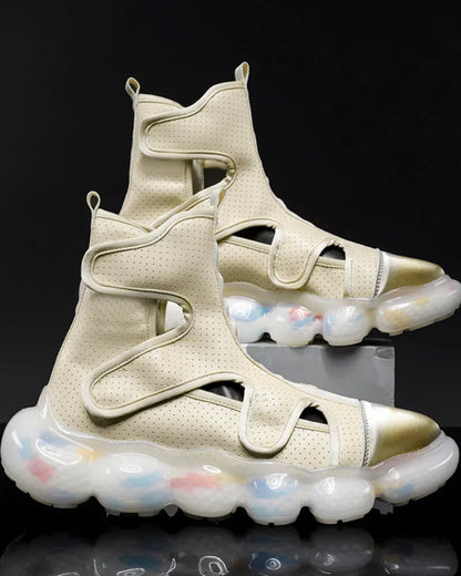 Next-Gen High-Top Sandal Kicks -  modern style shoes - Next-Gen High-Top Sandal Kicks for Everyday Wear