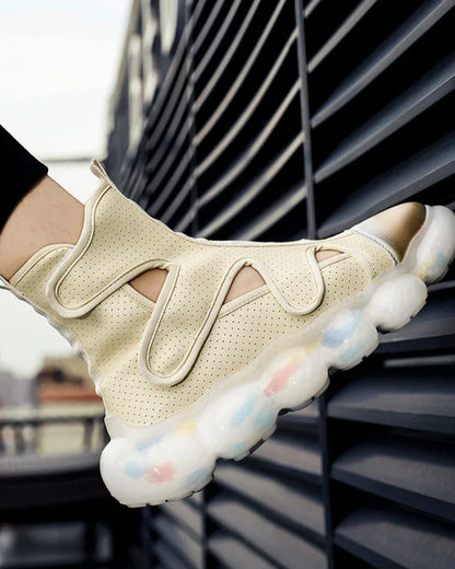 Next-Gen High-Top Sandal Kicks -  modern style shoes - Next-Gen High-Top Sandal Kicks for Everyday Wear