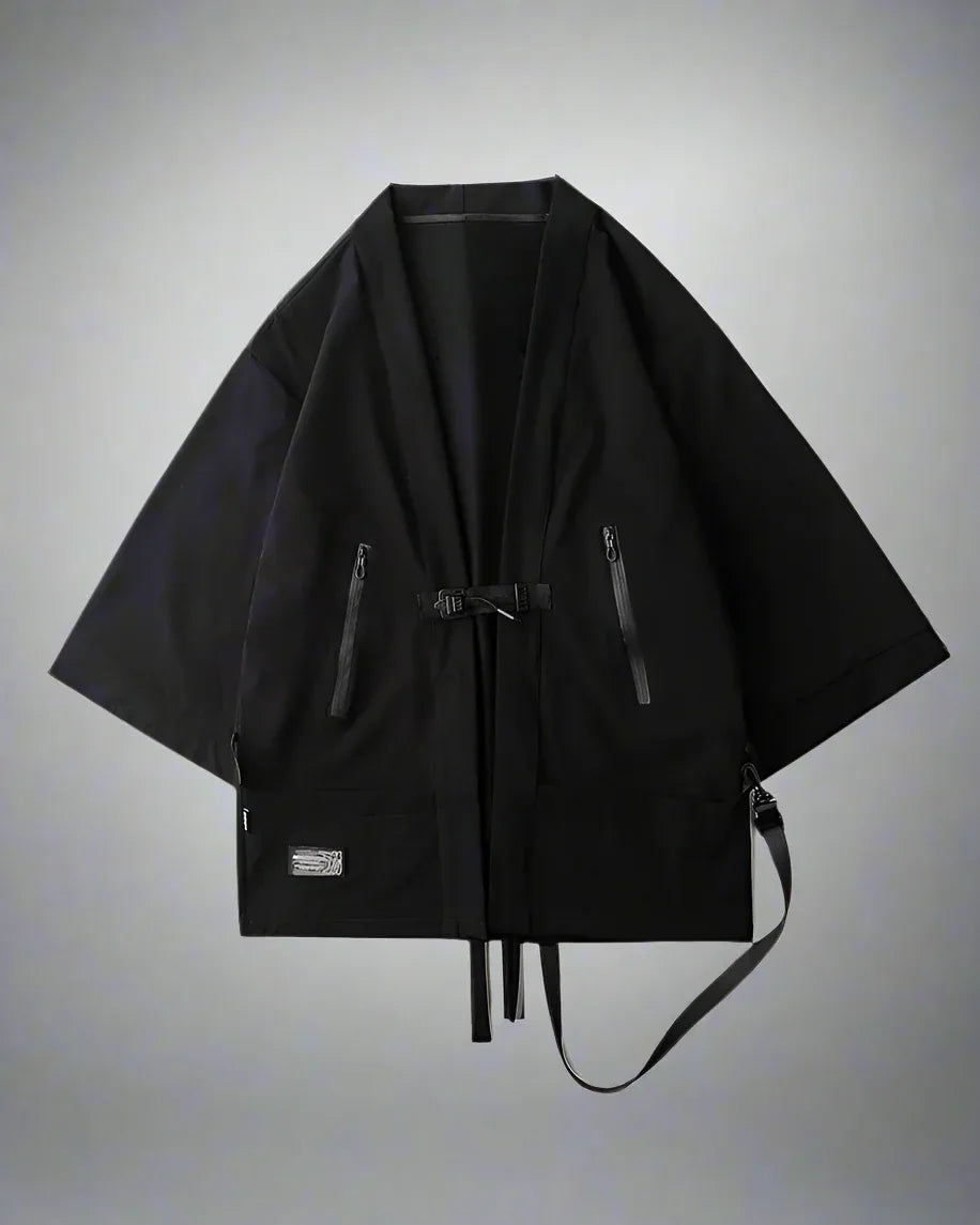 Next-Gen Ninja Tech Kimono - modern streetwear - Next-Gen Ninja Tech Kimono for Modern Style