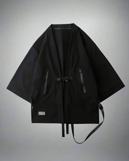 Next-Gen Ninja Tech Kimono - modern streetwear - Next-Gen Ninja Tech Kimono for Modern Style