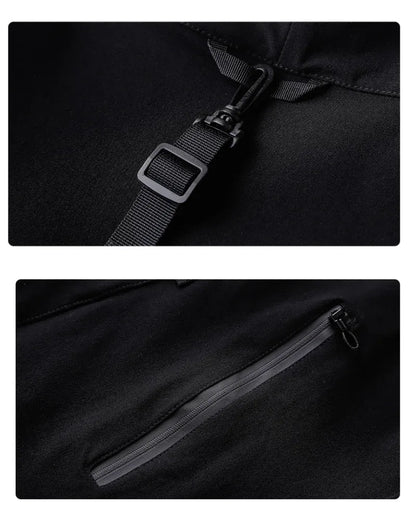 Next-Gen Ninja Tech Kimono -  black kimono - Next-Gen Ninja Tech Kimono for Modern Style