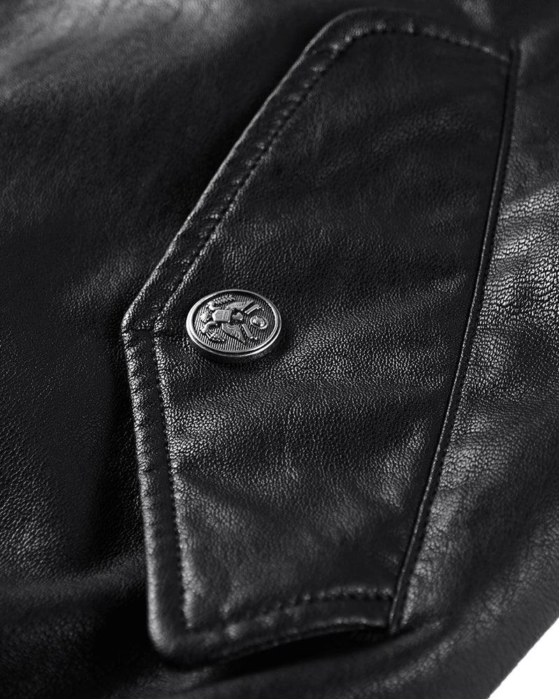 Next-Gen Urban Bomber -  PU polyester jacket - Next-Gen Urban Bomber Jacket for Stylish Wear
