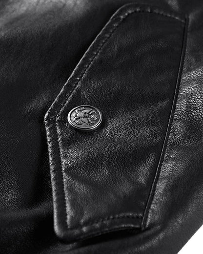 Next-Gen Urban Bomber -  PU polyester jacket - Next-Gen Urban Bomber Jacket for Stylish Wear