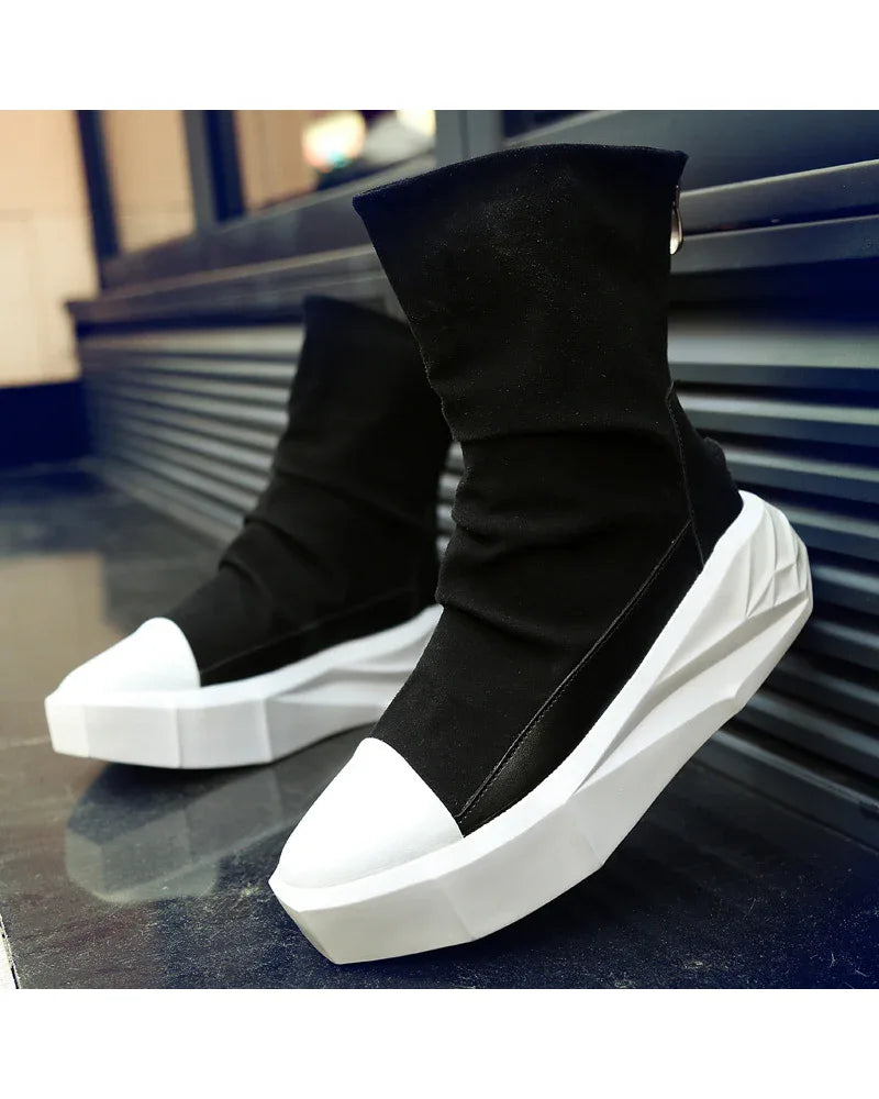 Next-Gen Urban Combat Boots -  comfortable breathable lining - Next-Gen Urban Combat Boots for Stylish Comfort