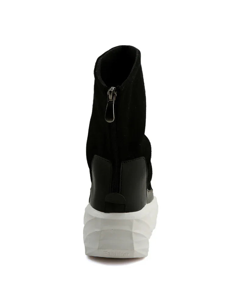 Next-Gen Urban Combat Boots -  high-quality rubber sole - Next-Gen Urban Combat Boots for Stylish Comfort
