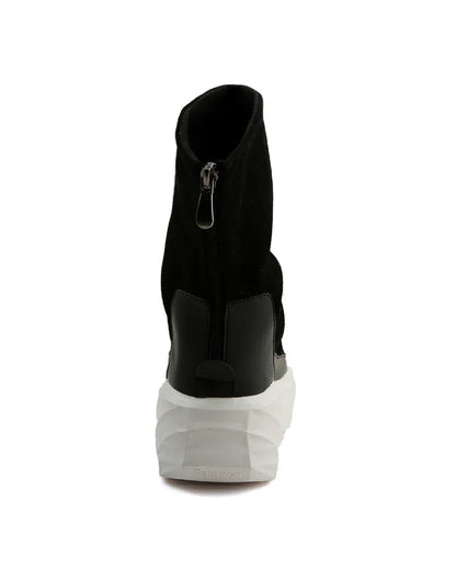Next-Gen Urban Combat Boots -  high-quality rubber sole - Next-Gen Urban Combat Boots for Stylish Comfort