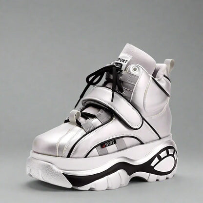 Next-Gen Urban Platform Sneakers -  breathable mesh sneakers - Next-Gen Urban Platform Sneakers for Daily Comfort