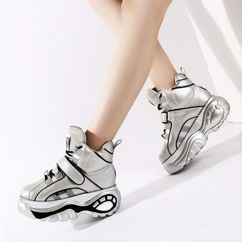 Next-Gen Urban Platform Sneakers -  flexible sole sneakers - Next-Gen Urban Platform Sneakers for Daily Comfort