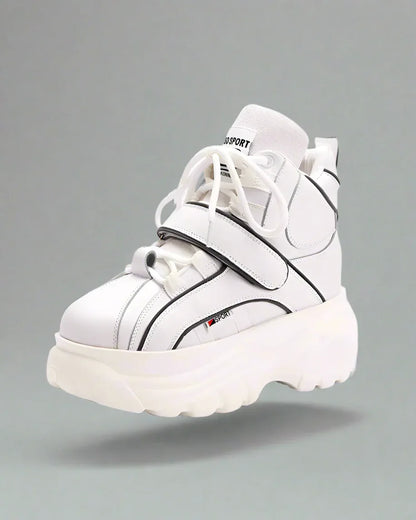 Next-Gen Urban Platform Sneakers - stylish techwear shoes - Next-Gen Urban Platform Sneakers for Daily Comfort