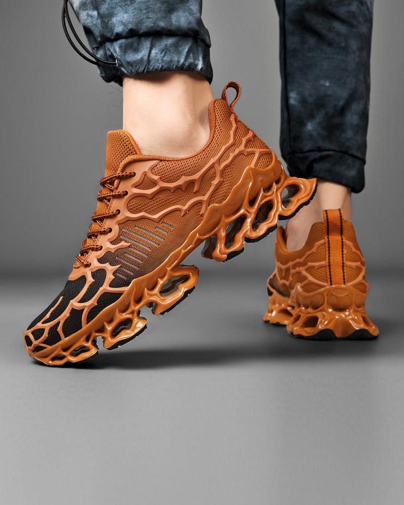 Next-Gen Woven Sneakers -  futuristic fashion footwear - Next-Gen Woven Sneakers for Modern Style