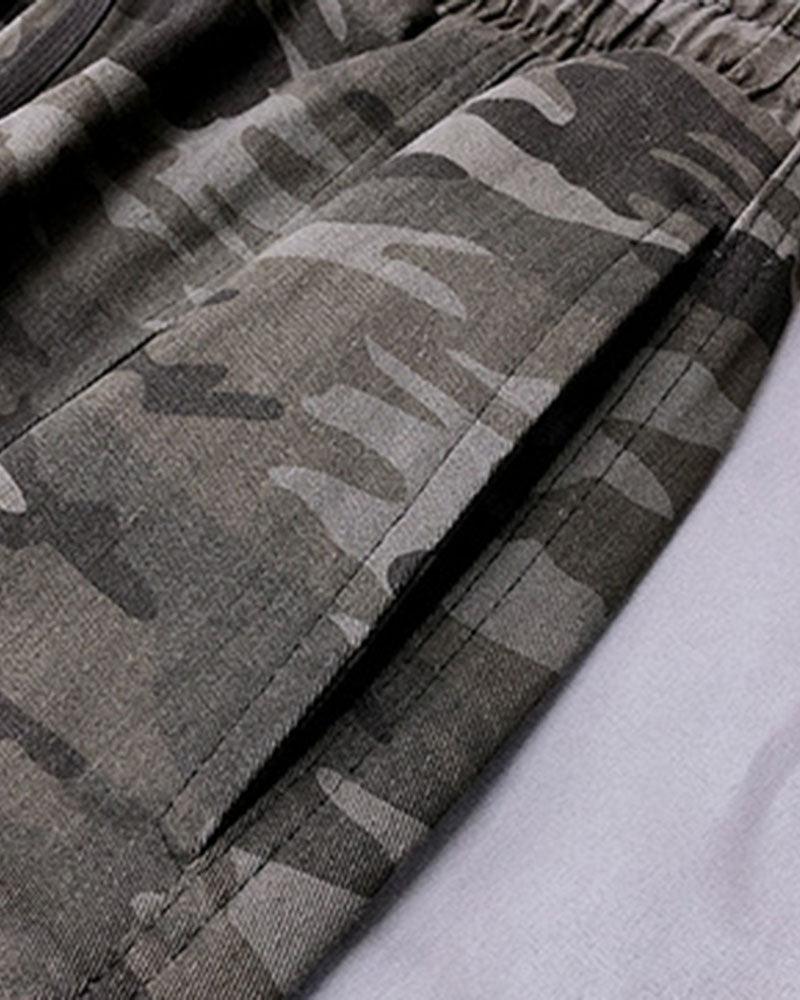 Stylish Camo Jogger Trousers