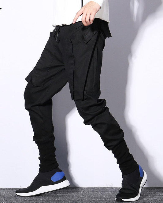 Sleek Slim Fit Cargo Trousers