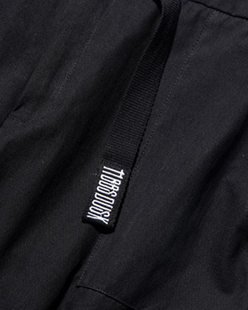 Stylish Black Tech Cargo Trousers