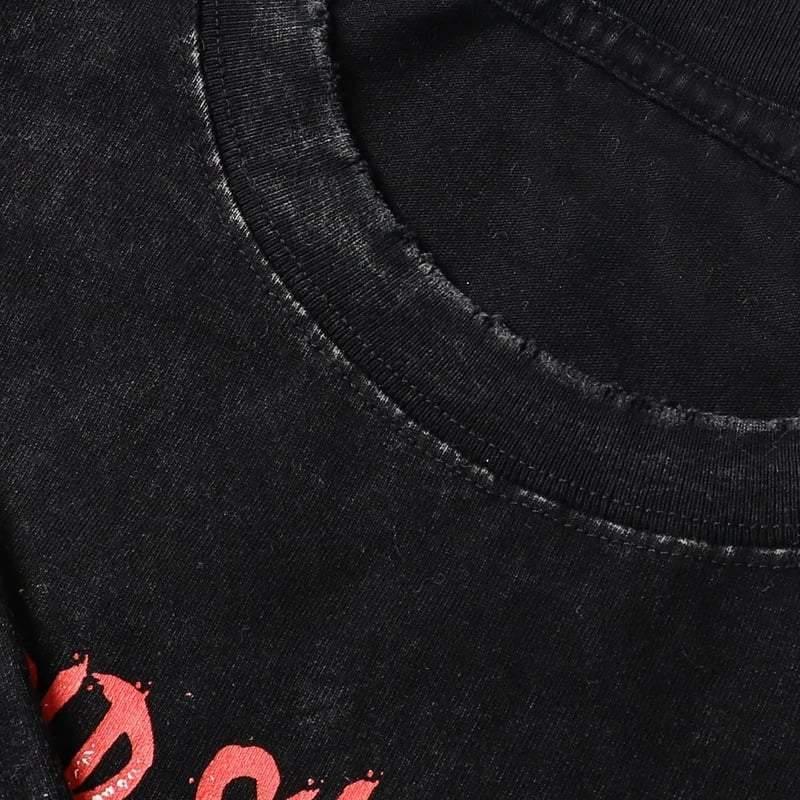 Nostalgic Pain Art T-Shirt -  black t-shirt - Retro Pain Art T-Shirt for Fans