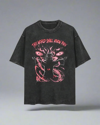 Nostalgic Pain Art T-Shirt -  comfy streetwear - Retro Pain Art T-Shirt for Fans