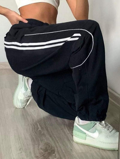 Nylon Track Pants -  nylon pants - Nylon Track Pants for Comfortable Streetwear Style