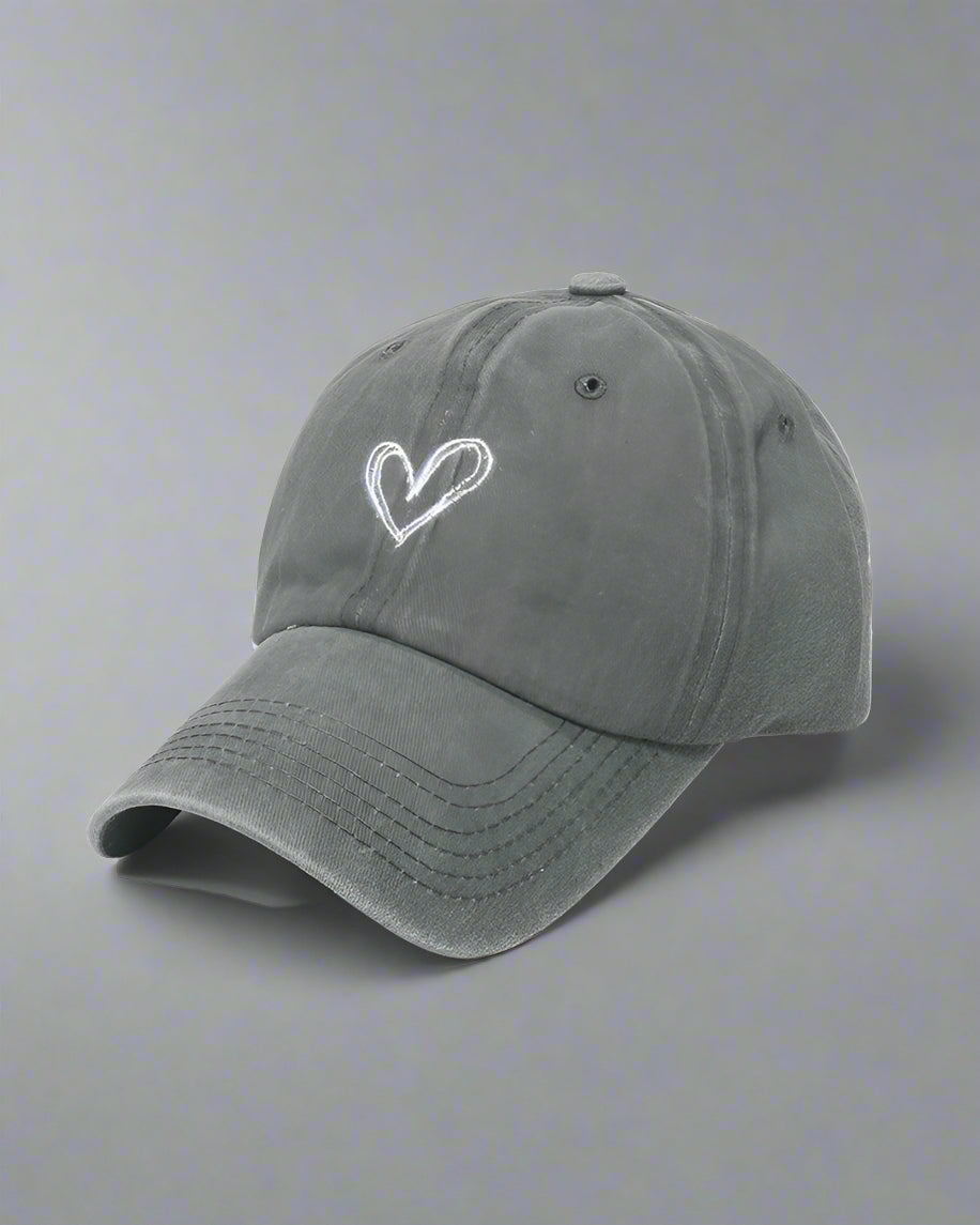 Charming Heart-Shaped Cap