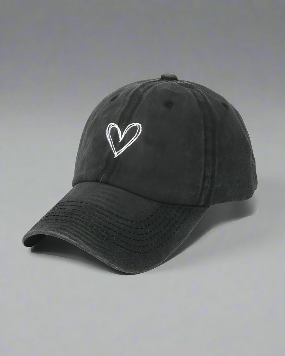 Charming Heart-Shaped Cap