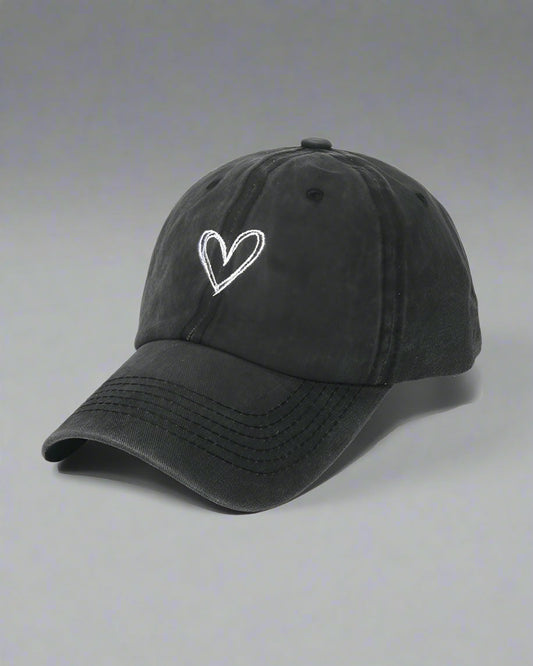 Charming Heart-Shaped Cap