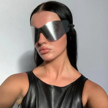 Opium Glasses -  avant-garde - Retro-Futuristic Opium Glasses for Y2K Style