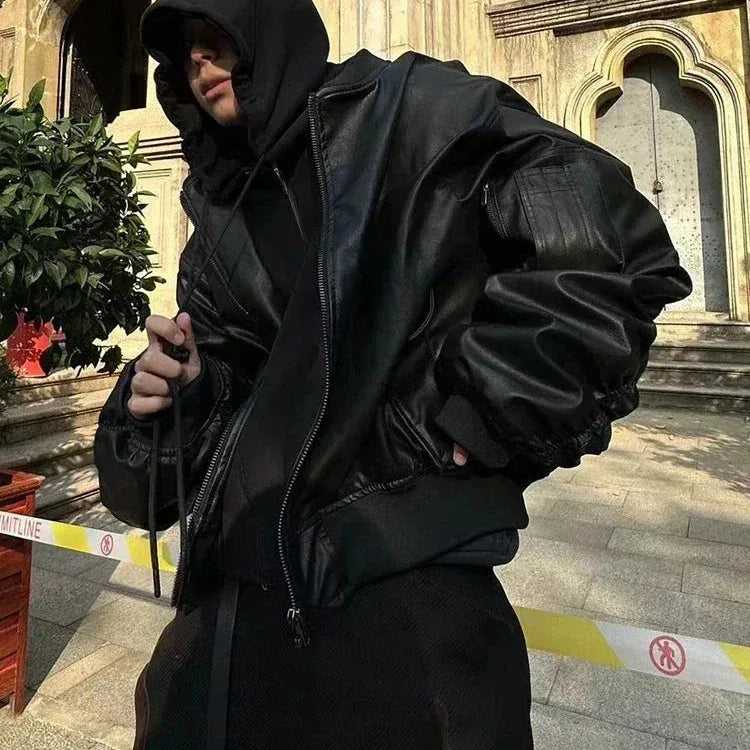 Opium Leather Jacket -  high-quality leather jacket - Y2K Leather Jacket for Trendy Streetwear Looks