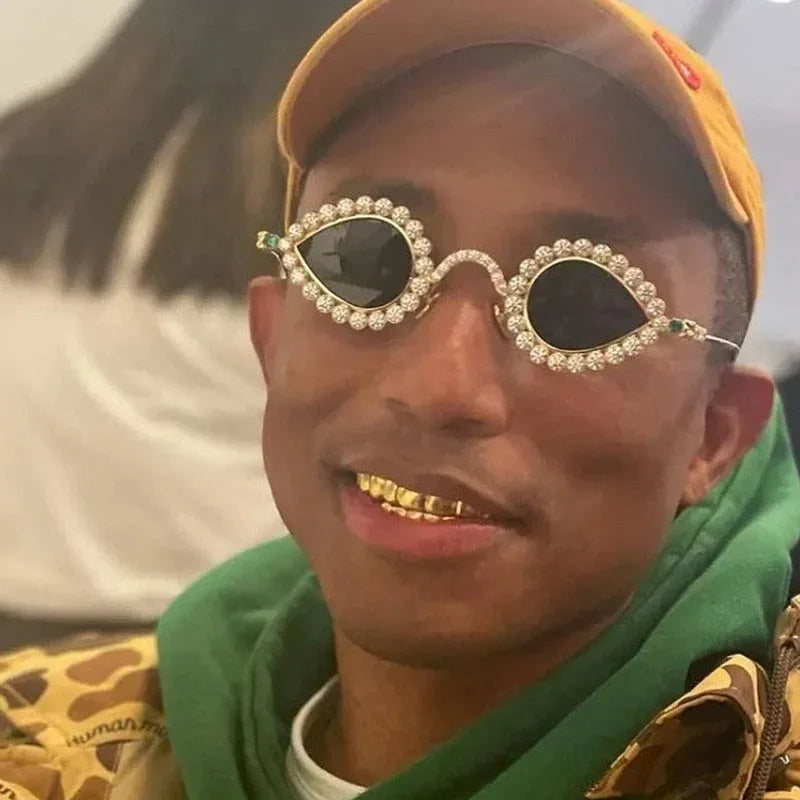Pharrell Williams Sunglasses - 2000s fashion sunglasses - Stylish Y2K Sunglasses with Retro Aesthetic
