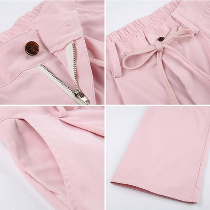 Pink track pant -  streetwear - Unisex Pink Track Pants for Stylish Streetwear