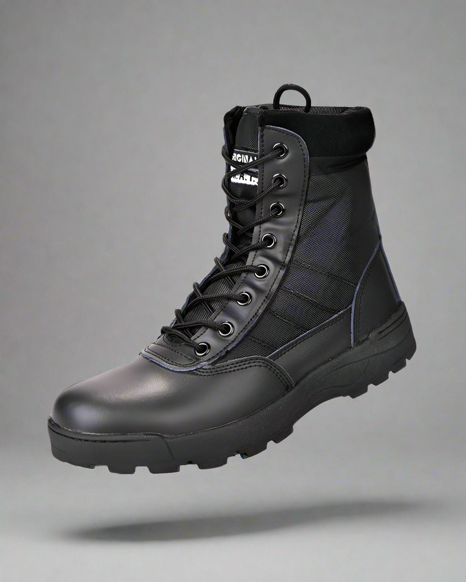 “Rugged Tactical Hiking Footwear”