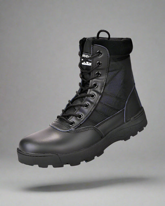 “Rugged Tactical Hiking Footwear”